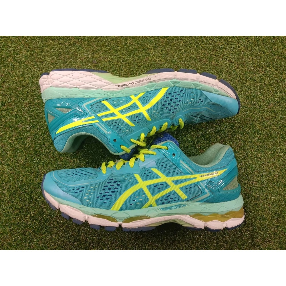 Asics Gel-Kayano‎ 22 Womens Running Shoes 9 Ice Blue Fluidride Athletic Sneakers